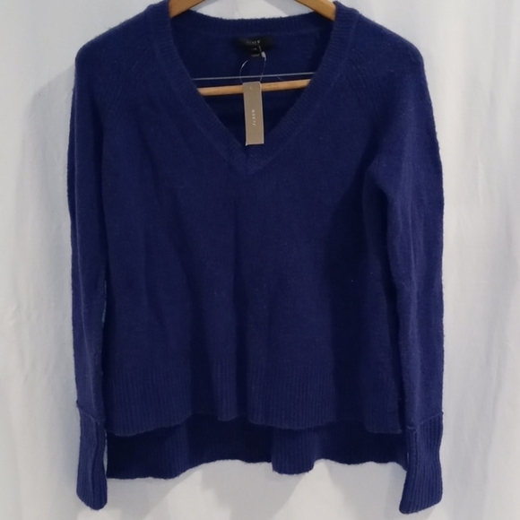 NWT J. Crew sweater wool alpaca blend oversized - Picture 4 of 11